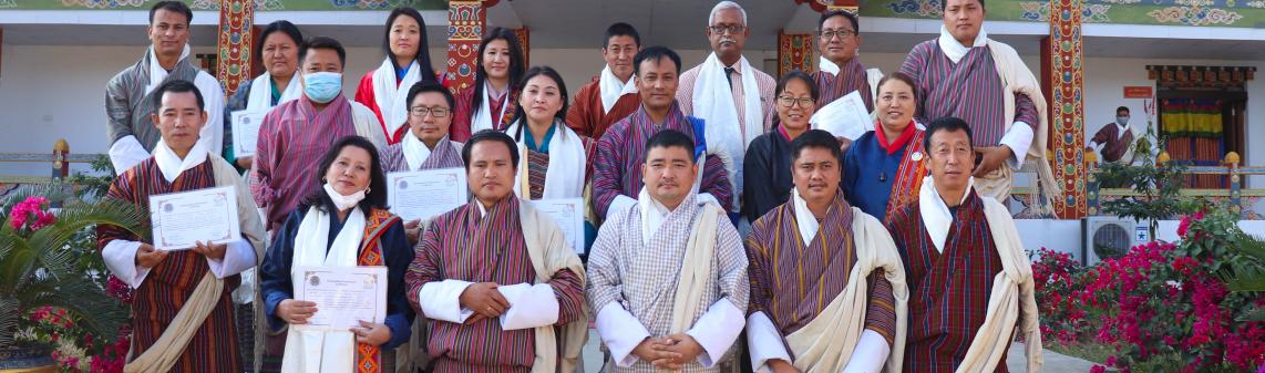 Awarding of Outstanding certificates