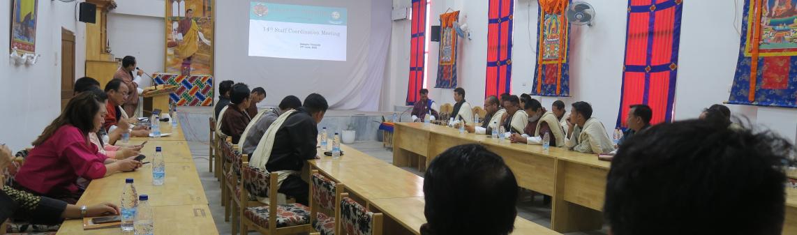 14th Staff Coordination Meeting