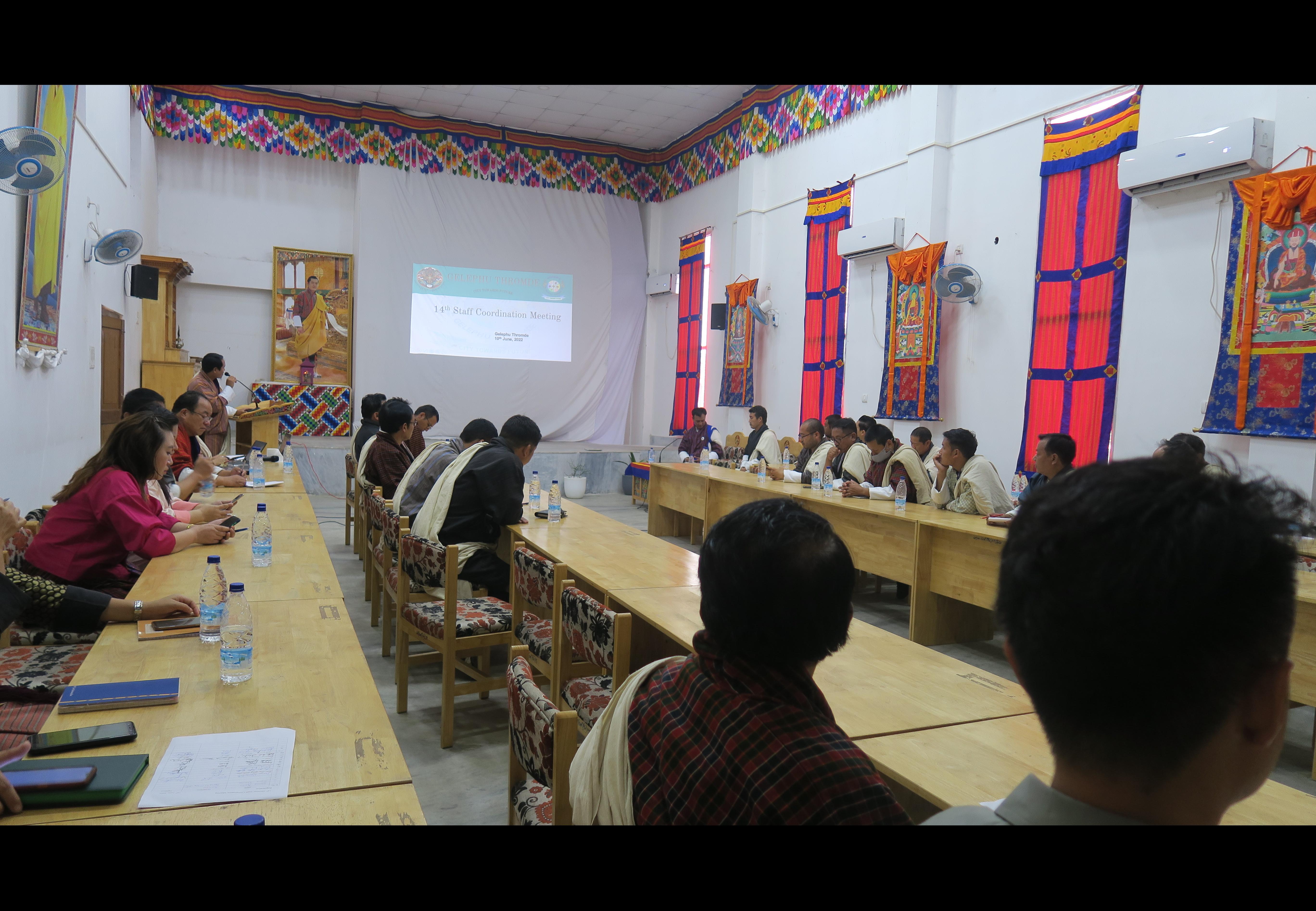 14th Staff Coordination Meeting