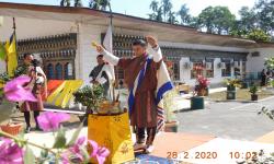 Marchang ceremony by Dasho Thrompon 