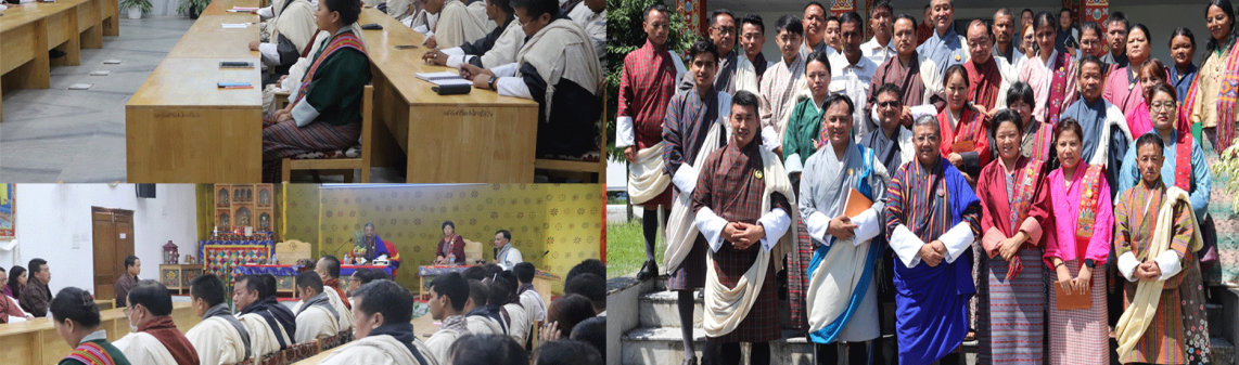 Dasho Harka Singn Tamang visits Gelephu Thromde