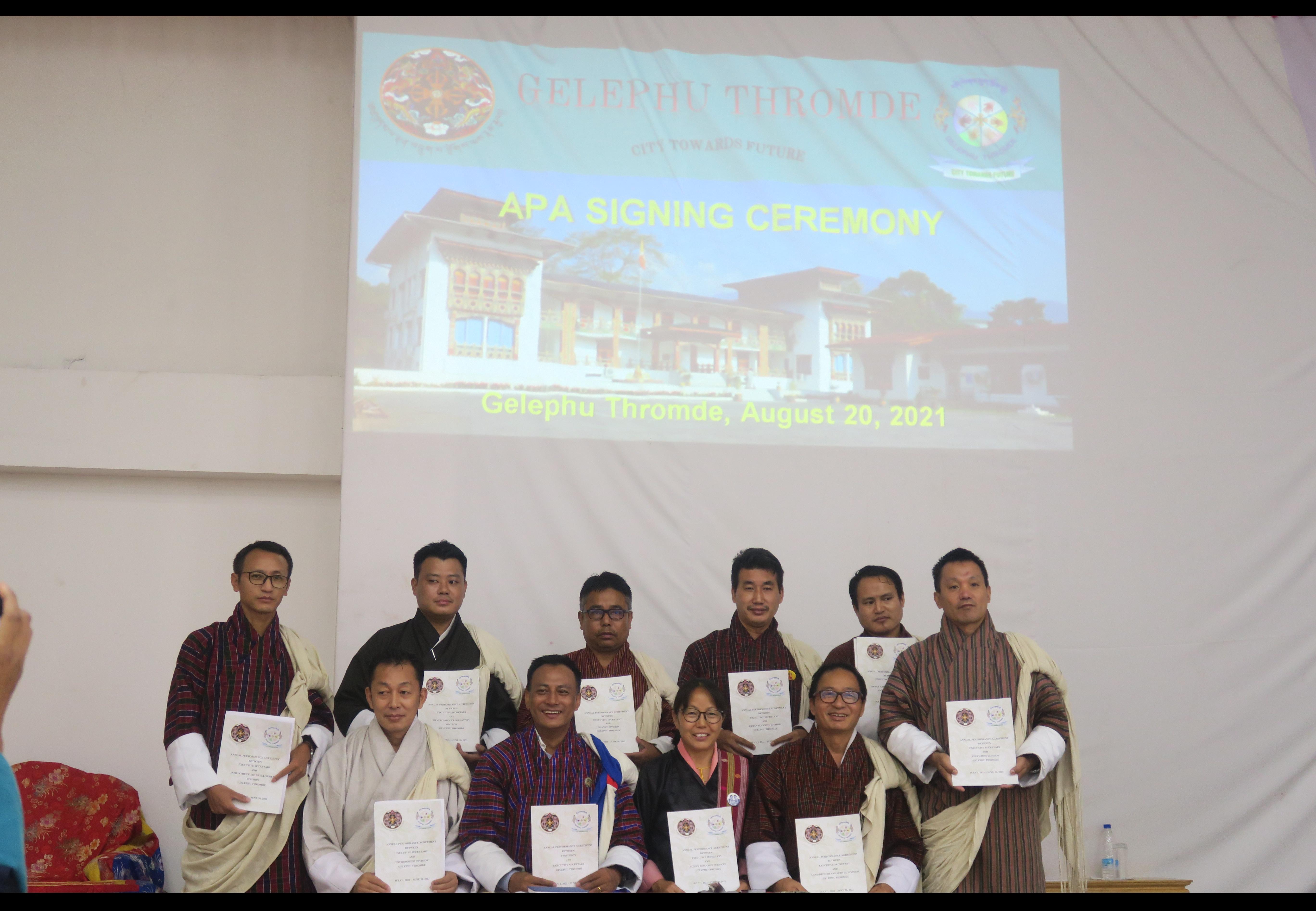 APA Signing