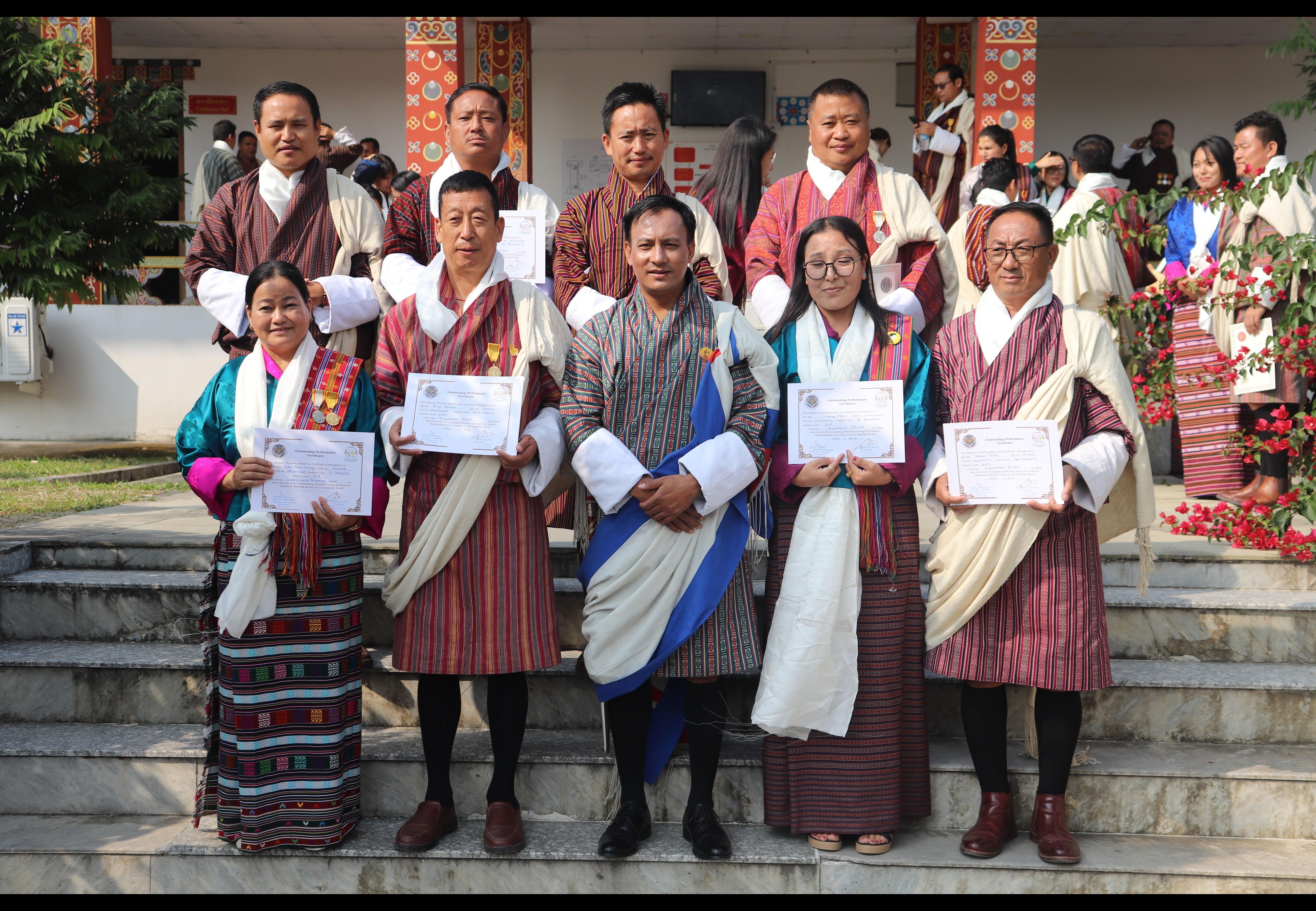Certificate of Recognition for OS Performers 10th December 2024